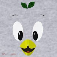 Funny Little Orange Bird Women's Sweatshirt thumb 2