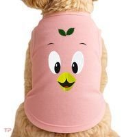 Funny Little Orange Bird Doggie Tank thumb 0