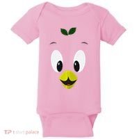 Funny Little Orange Bird Baby Bodysuit thumb 0