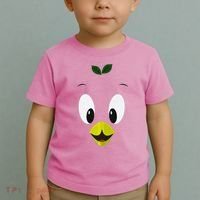 Funny Little Orange Bird Toddler T-Shirt thumb 2