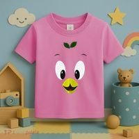 Funny Little Orange Bird Toddler T-Shirt thumb 3