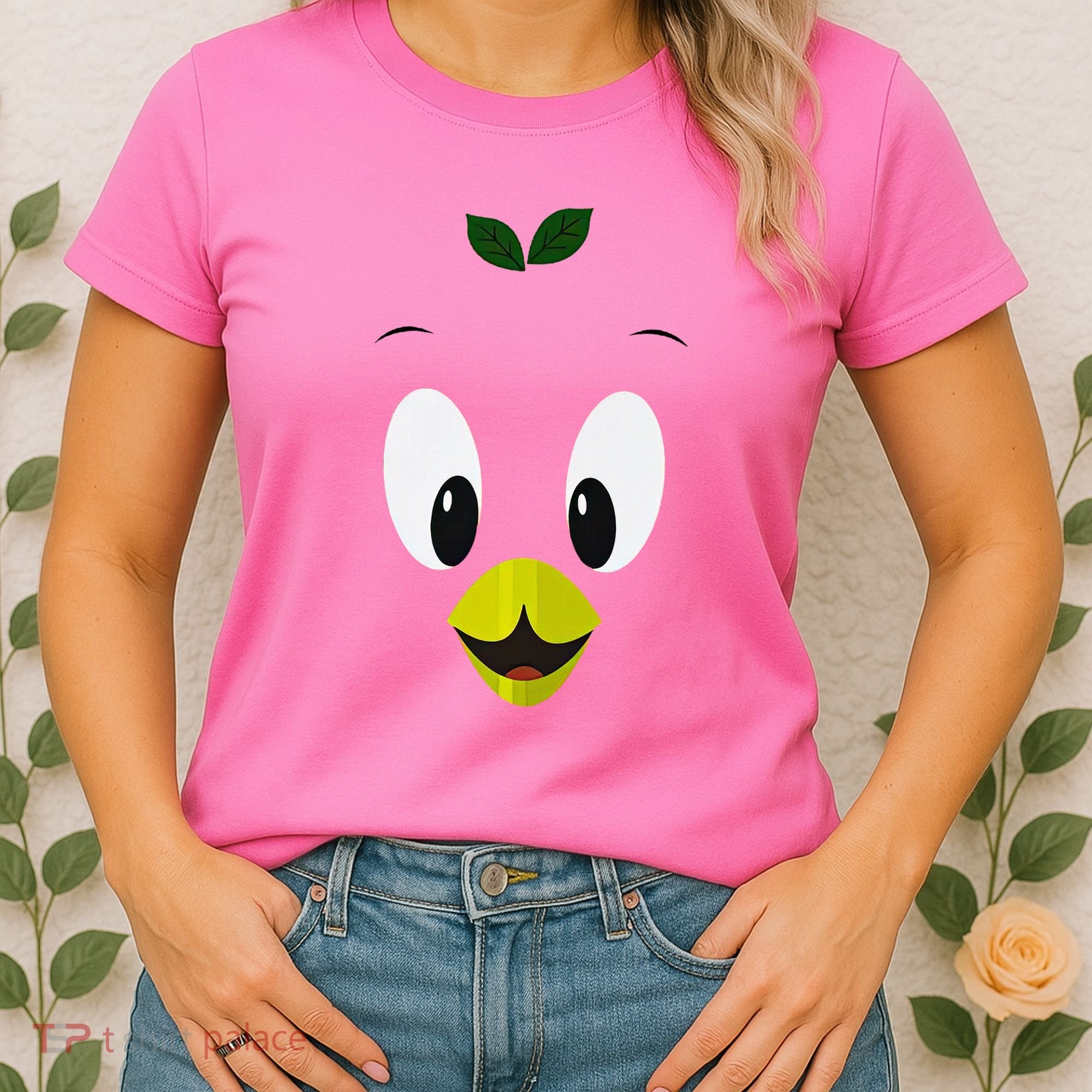 Funny Little Orange Bird Women's T-Shirt