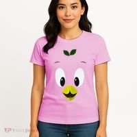 Funny Little Orange Bird Women's T-Shirt thumb 4
