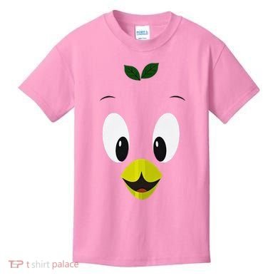 Funny Little Orange Bird Kids T-Shirt