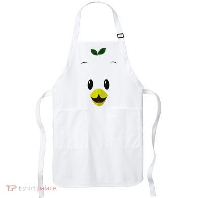 Funny Little Orange Bird Apron