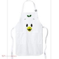 Funny Little Orange Bird Apron thumb 0