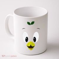 Funny Little Orange Bird Coffee Mug thumb 0