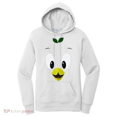 Funny Little Orange Bird Women's Hoodie
