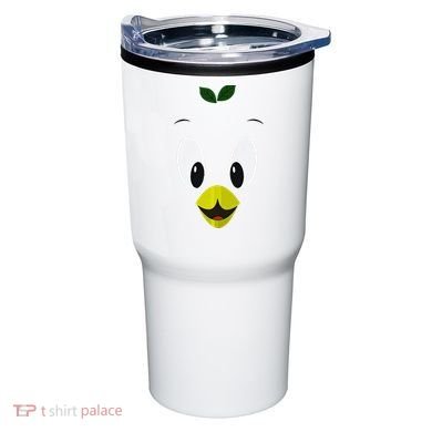 Funny Little Orange Bird Tumbler
