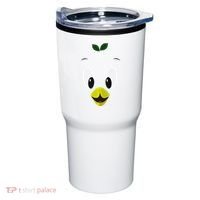 Funny Little Orange Bird Tumbler thumb 0