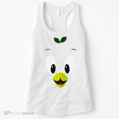 Funny Little Orange Bird Women's Tank Top