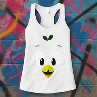 Funny Little Orange Bird Women's Tank Top thumb 3