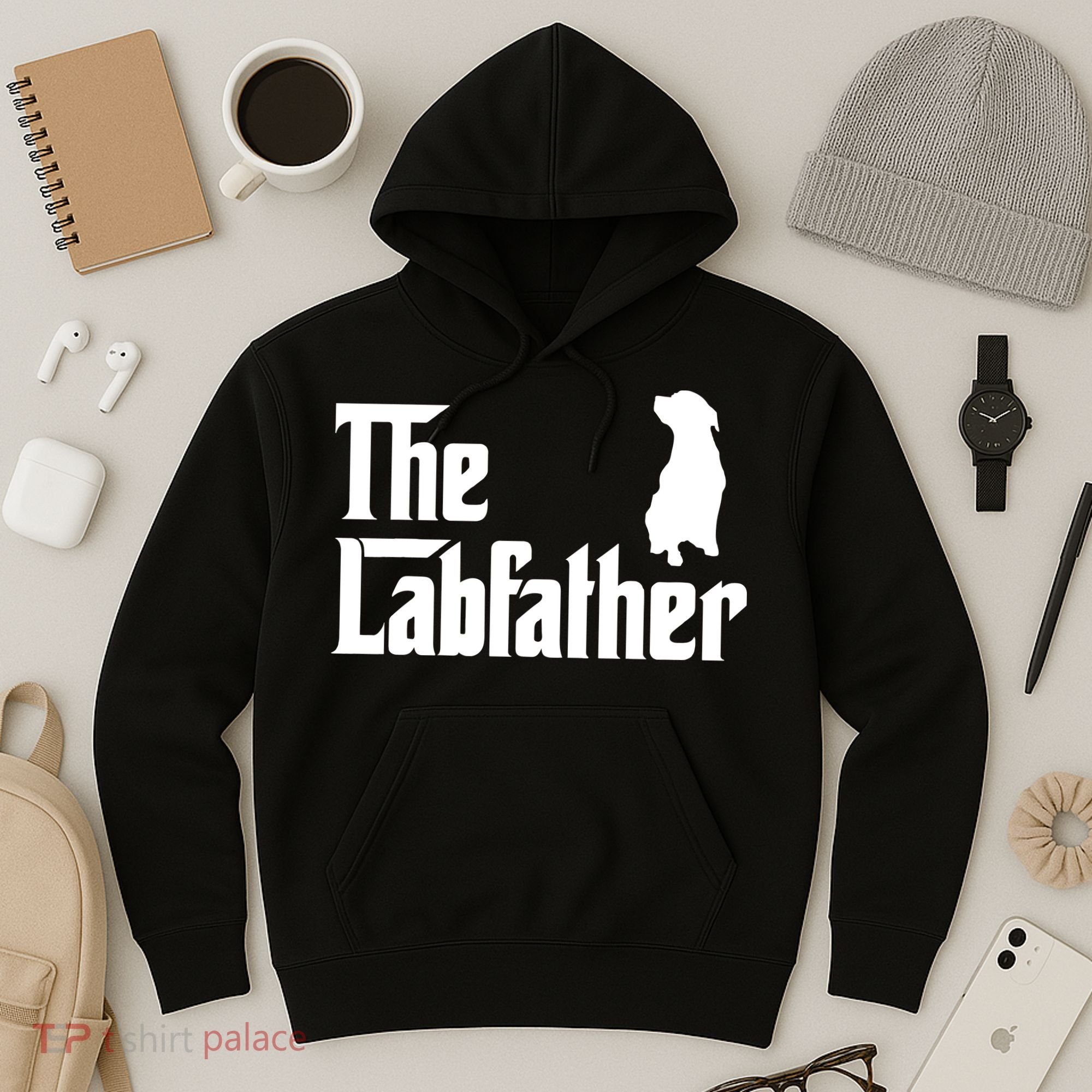 Funny Labrador Owner The Labfather Lab Father Gift Hoodie
