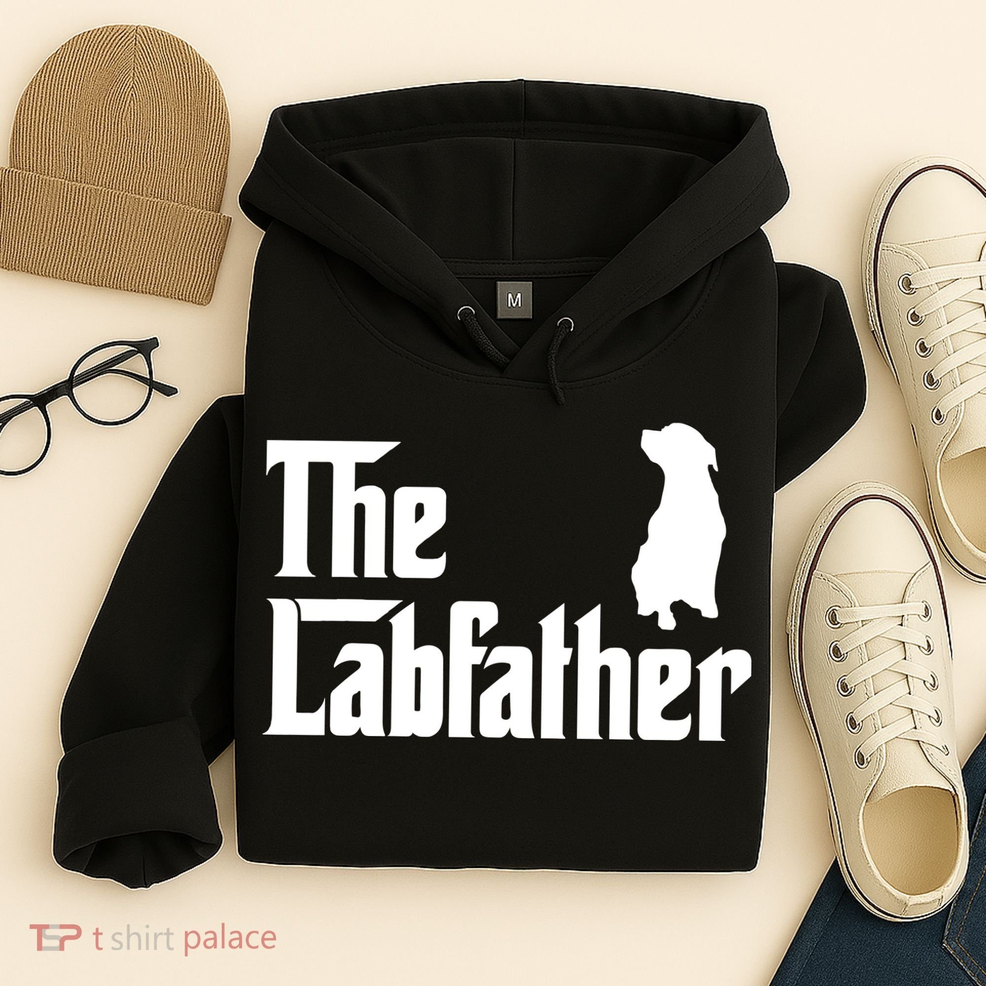 Funny Labrador Owner The Labfather Lab Father Gift Hoodie