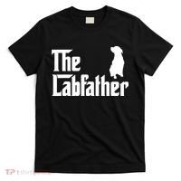 Funny Labrador Owner The Labfather Lab Father Gift T-Shirt thumb 0