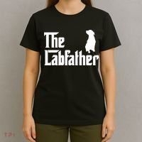 Funny Labrador Owner The Labfather Lab Father Gift T-Shirt thumb 4