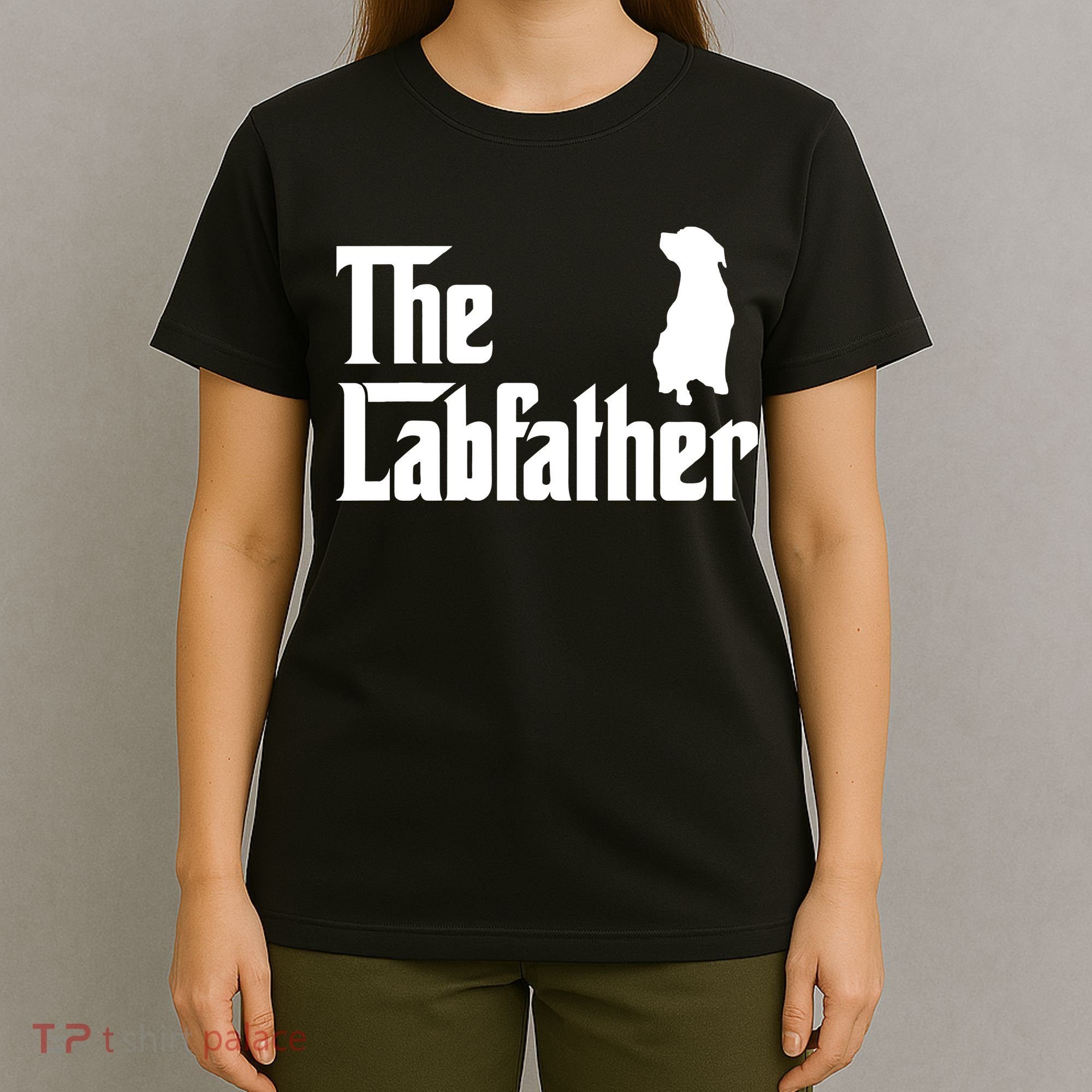 Funny Labrador Owner The Labfather Lab Father Gift T-Shirt