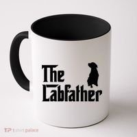 Funny Labrador Owner The Labfather Lab Father Gift Coffee Mug thumb 0