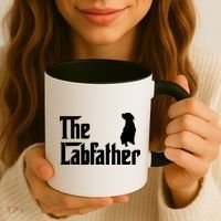 Funny Labrador Owner The Labfather Lab Father Gift Coffee Mug thumb 3