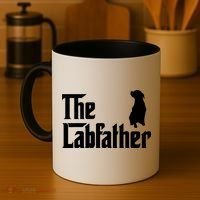 Funny Labrador Owner The Labfather Lab Father Gift Coffee Mug thumb 4
