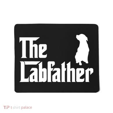 Funny Labrador Owner The Labfather Lab Father Gift Mousepad