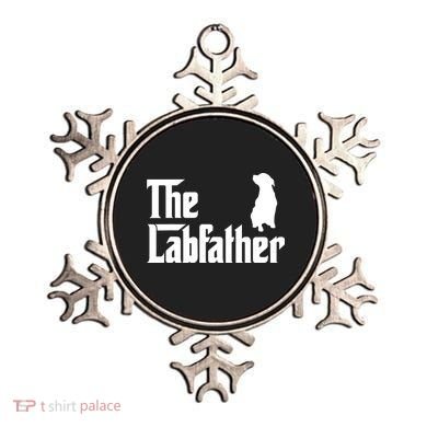 Funny Labrador Owner The Labfather Lab Father Gift Ornament