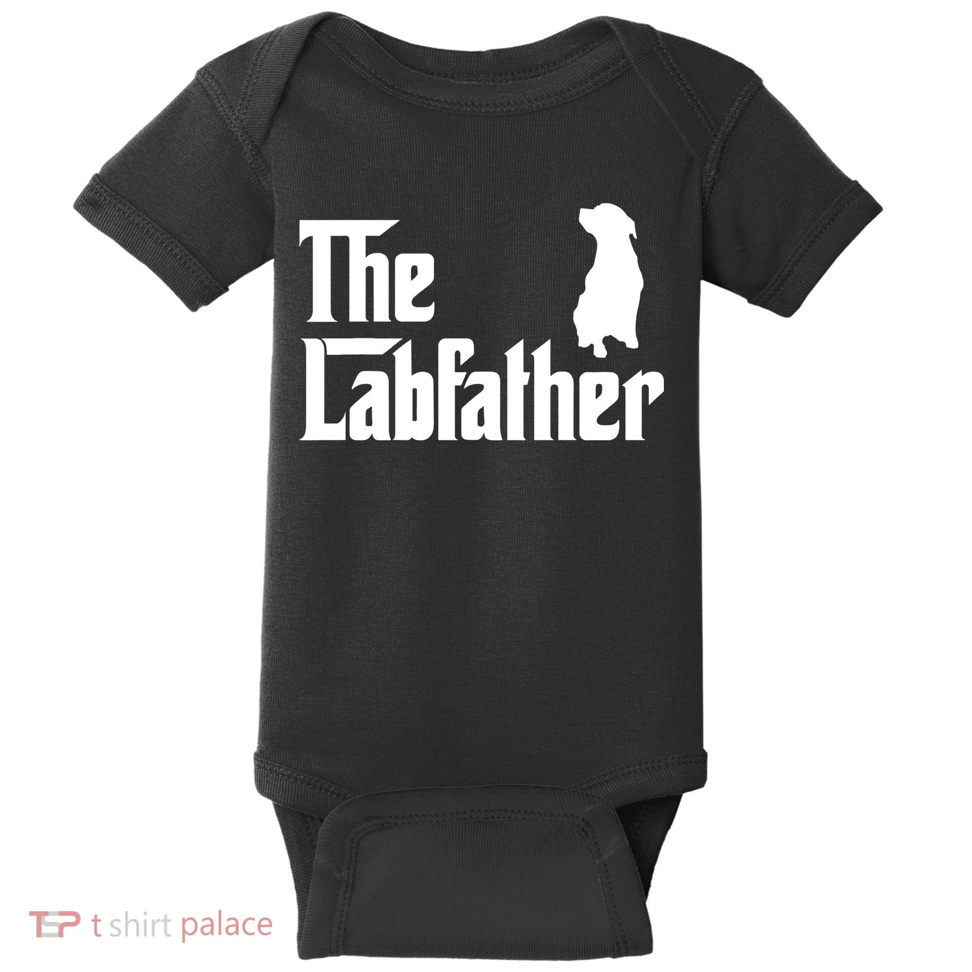 Funny Labrador Owner The Labfather Lab Father Gift Baby Bodysuit