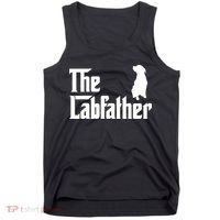 Funny Labrador Owner The Labfather Lab Father Gift Tank Top thumb 0