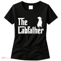 Funny Labrador Owner The Labfather Lab Father Gift Women's T-Shirt thumb 0