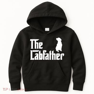 Funny Labrador Owner The Labfather Lab Father Gift Kids Hoodie