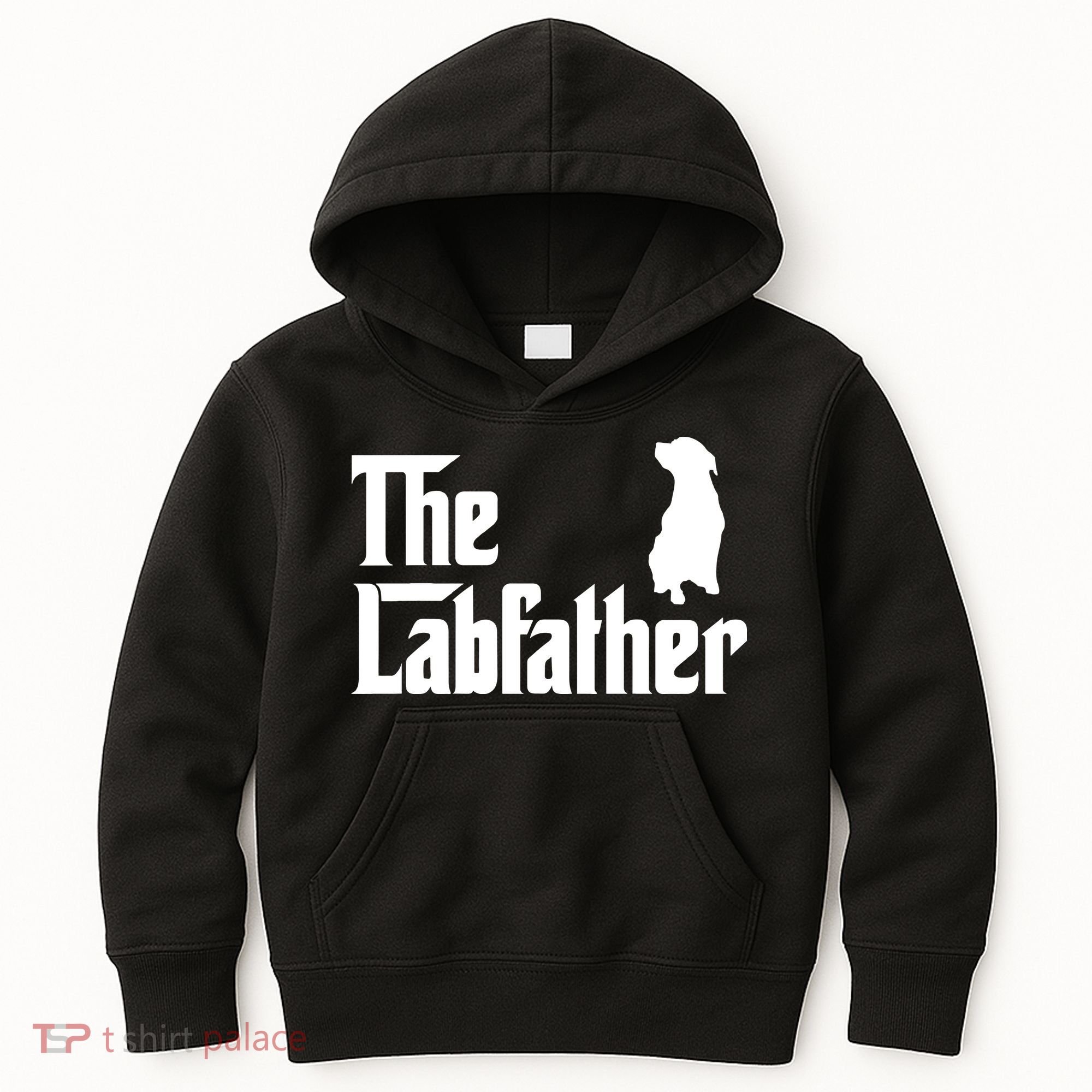 Funny Labrador Owner The Labfather Lab Father Gift Kids Hoodie