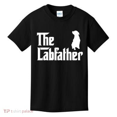Funny Labrador Owner The Labfather Lab Father Gift Kids T-Shirt
