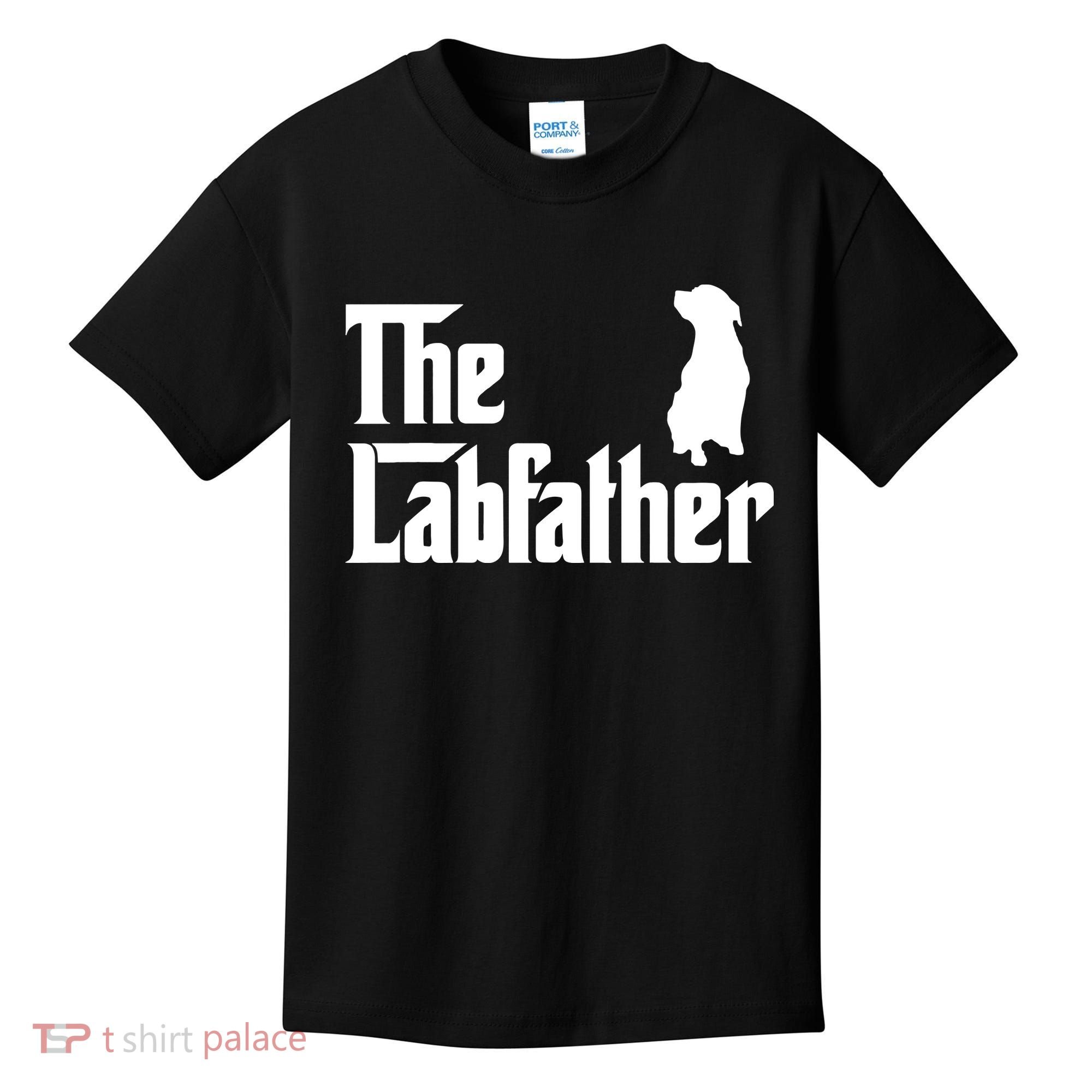 Funny Labrador Owner The Labfather Lab Father Gift Kids T-Shirt