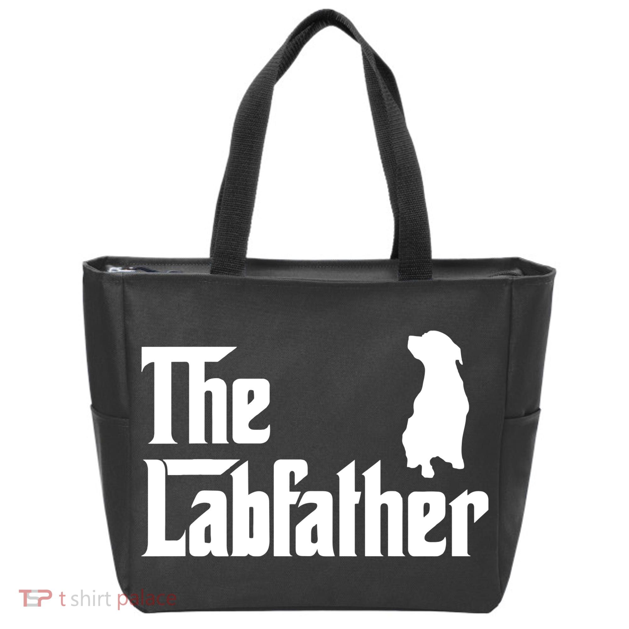 Funny Labrador Owner The Labfather Lab Father Gift Tote Bag