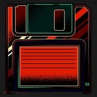 Floppy Disc Doggie Tank thumb 4