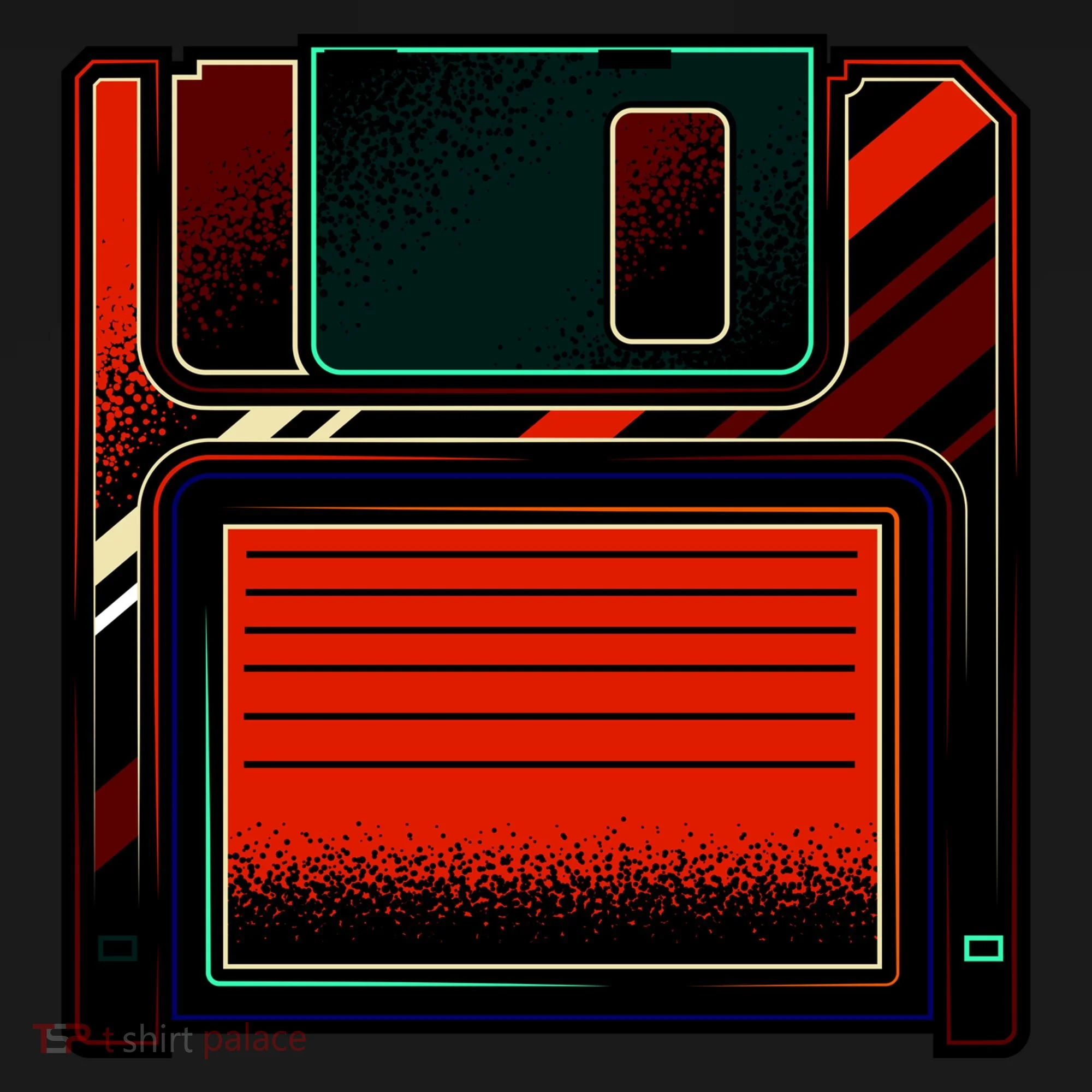 Floppy Disc Doggie Tank
