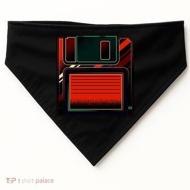 Floppy Disc USA-Made Doggie Bandana