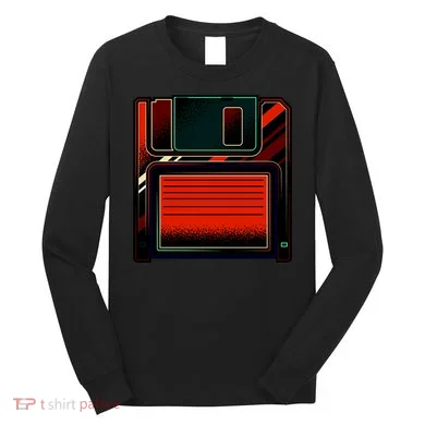 Floppy Disc Long Sleeve Shirt