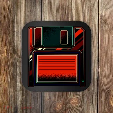 Floppy Disc Coaster