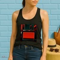 Floppy Disc Women's Tank Top thumb 2