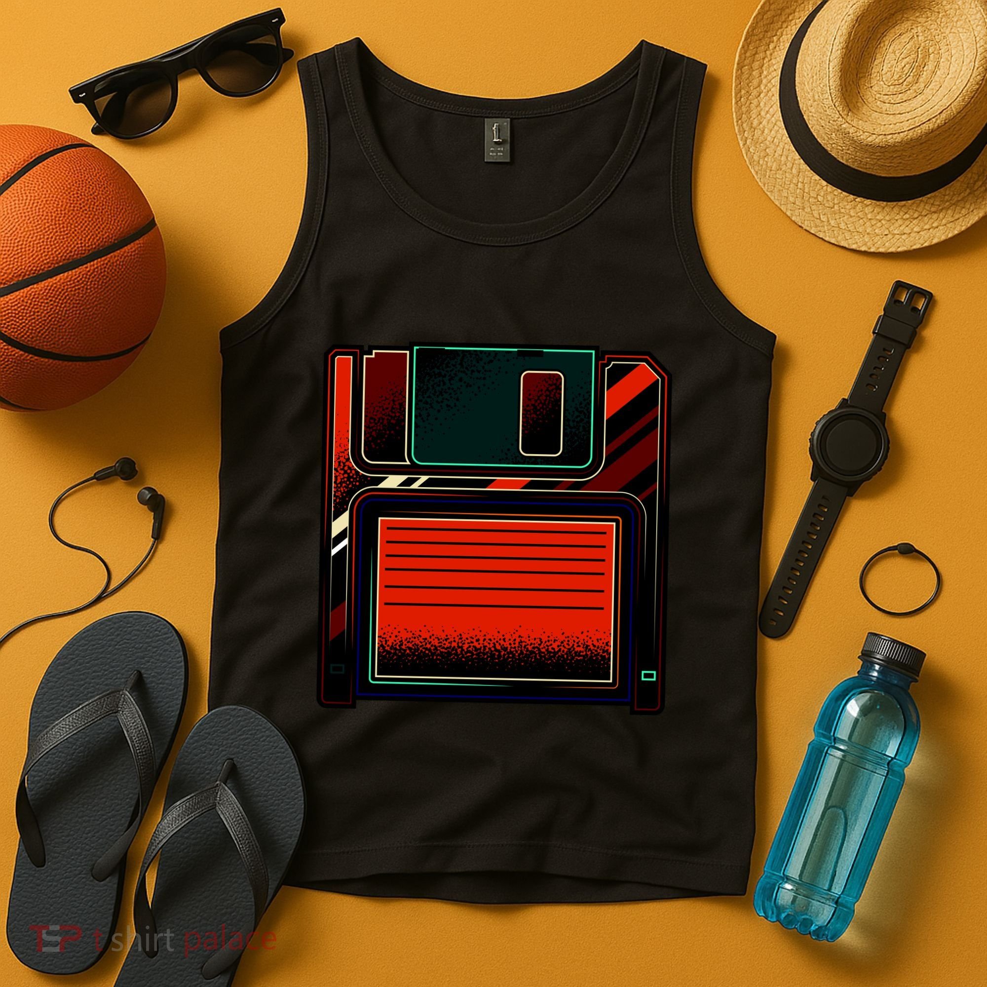 Floppy Disc Tank Top