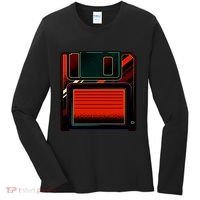 Floppy Disc Women's Long Sleeve Shirt thumb 0