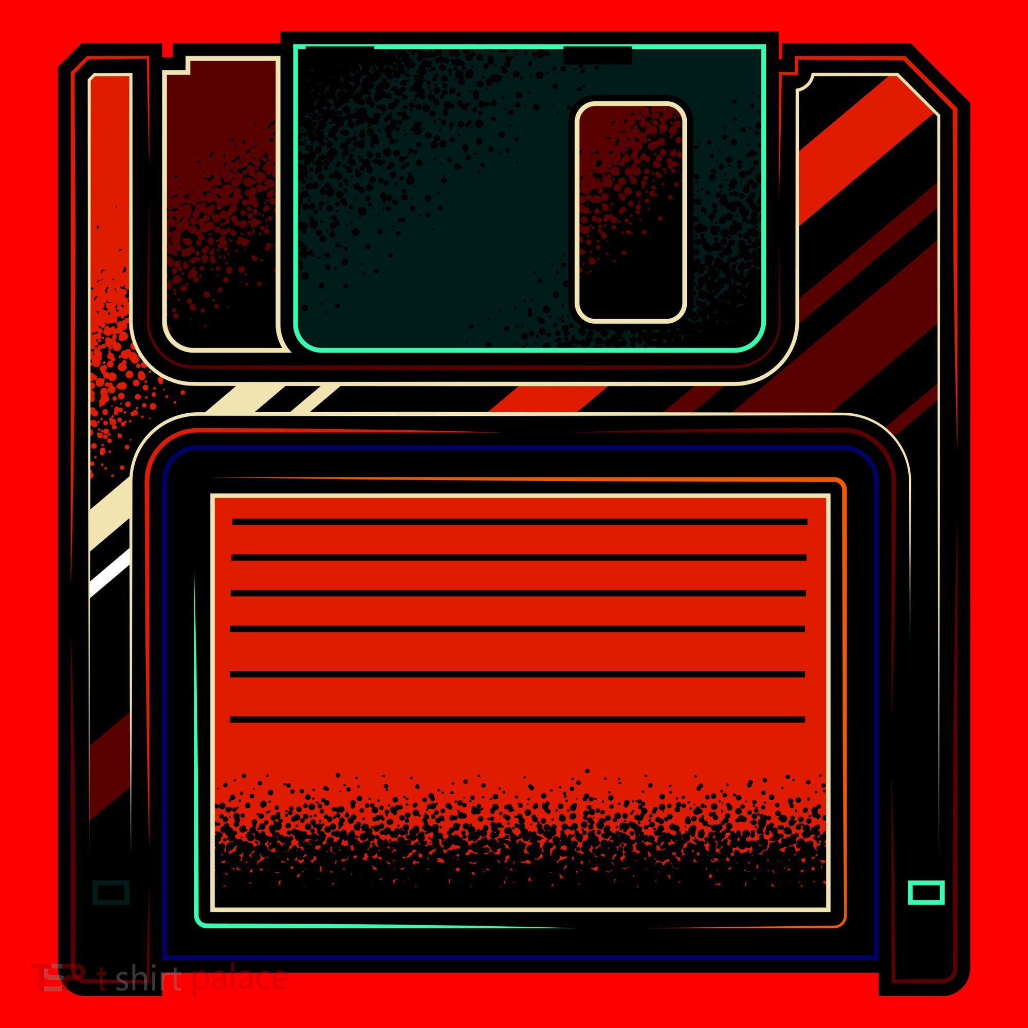 Floppy Disc Santa Hat