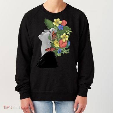 Floral Hat Art Women's Sweatshirt