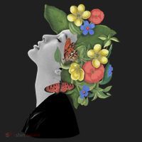 Floral Hat Art Women's Sweatshirt thumb 2