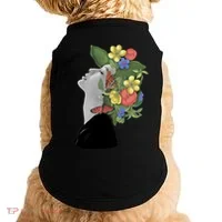 Floral Hat Art Doggie Tank thumb 0