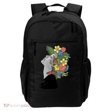Floral Hat Art Backpack