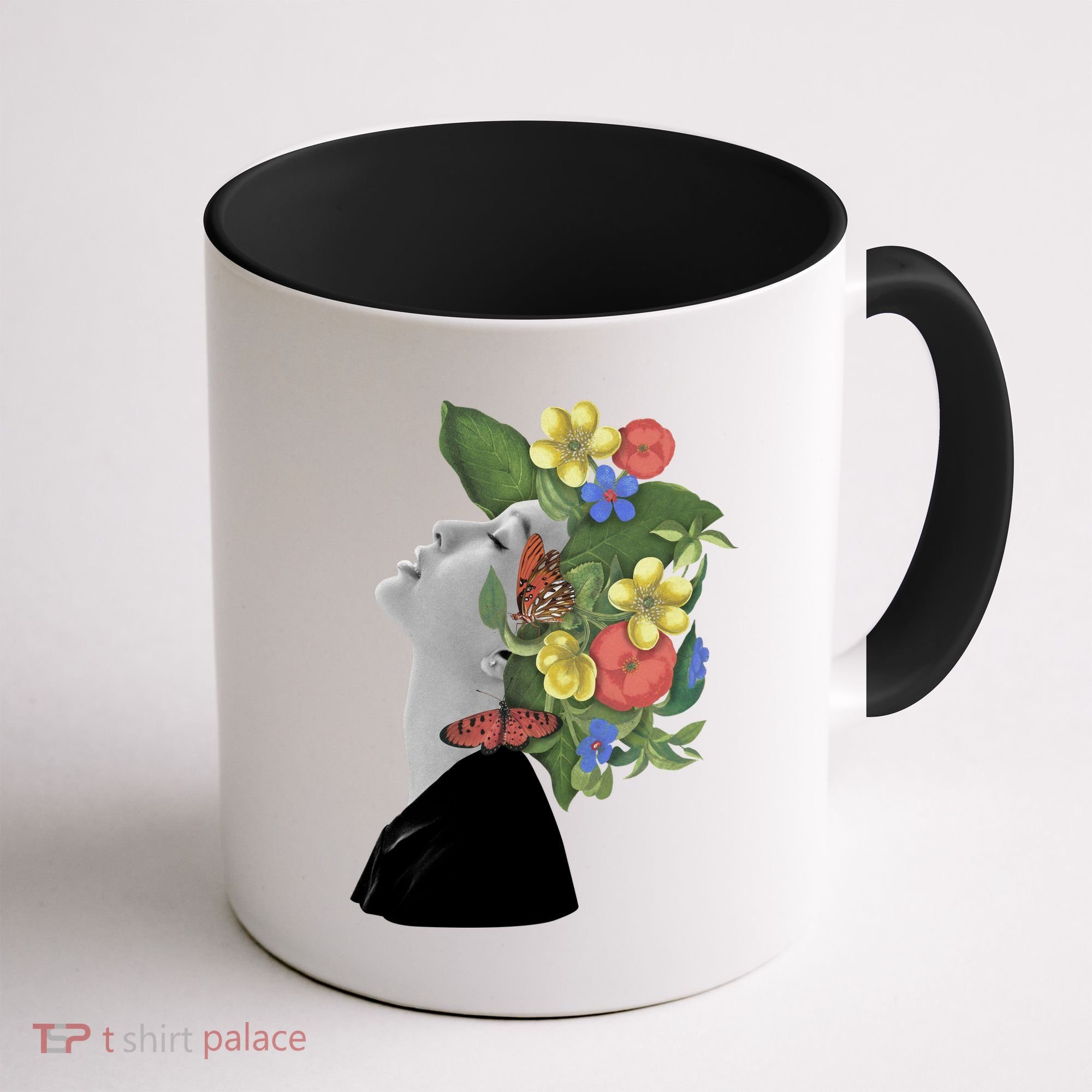 Floral Hat Art Coffee Mug