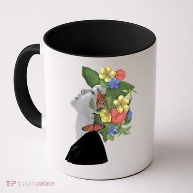 Floral Hat Art Coffee Mug