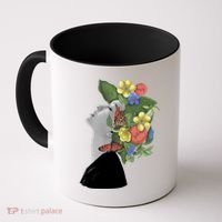 Floral Hat Art Coffee Mug thumb 0